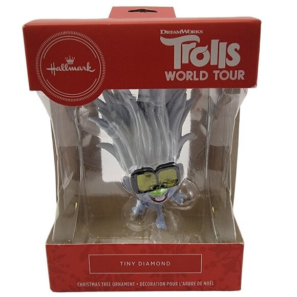 DREAMWORKS Trolls World Tour TINY DIAMOND Hallmark Christmas Tree Ornament - Picture 2 of 9